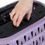 Petmate Top Load Cat Kennel Pearl Bubble Grape