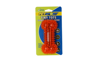 Petsport Tiny Tots Gorilla Spiky Bone Assorti