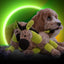 Retrodog Donkey Gelb S