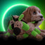 Retrodog Donkey Grün S
