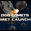 Dog Comets Star Launcher Orange