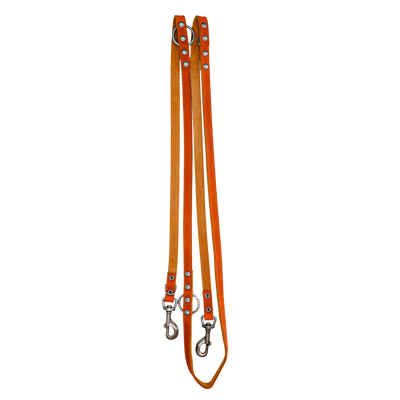 Spotted! Pro Leder Trainingsleine Cognac 2 x 250 cm