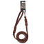 Spotted! Pro Leder Führleine Braun 1,2 x 180cm (Bolzenhaken)