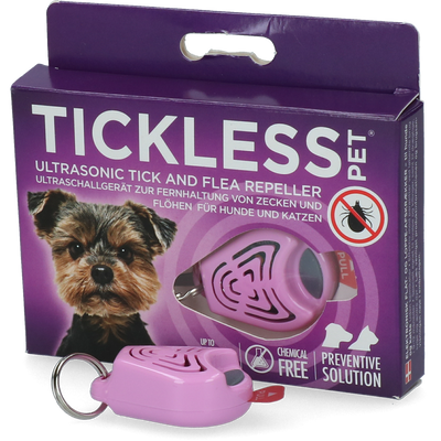 Tickless Pet Mindestschutz von 6 Monaten Rosa