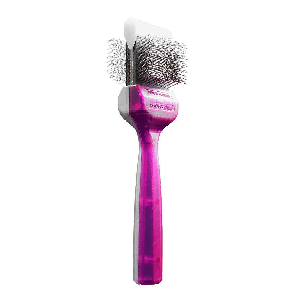 ActiVet Tufffinish-Coater DUO – 2-in-1 Fellbürste für Hunde & Katzen