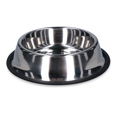 Anti-Rutsch Speise- & Trinkschale Edelstahl 300 ml Ø 15 cm