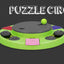Eat Slow Live Longer Puzzle Circle