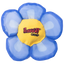 Yeowww! Daisy's Flower Tops Blue