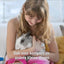 Pet+Me Cat Hair Brush Kurzhaar Blau