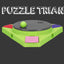 Eat Slow Live Longer Puzzle Triangle