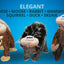 Elegant Moose Grau